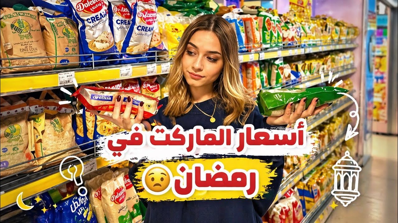 رحت على تارغت ماركت 😍أسعار المواد الغذائية في رمضان 🌙