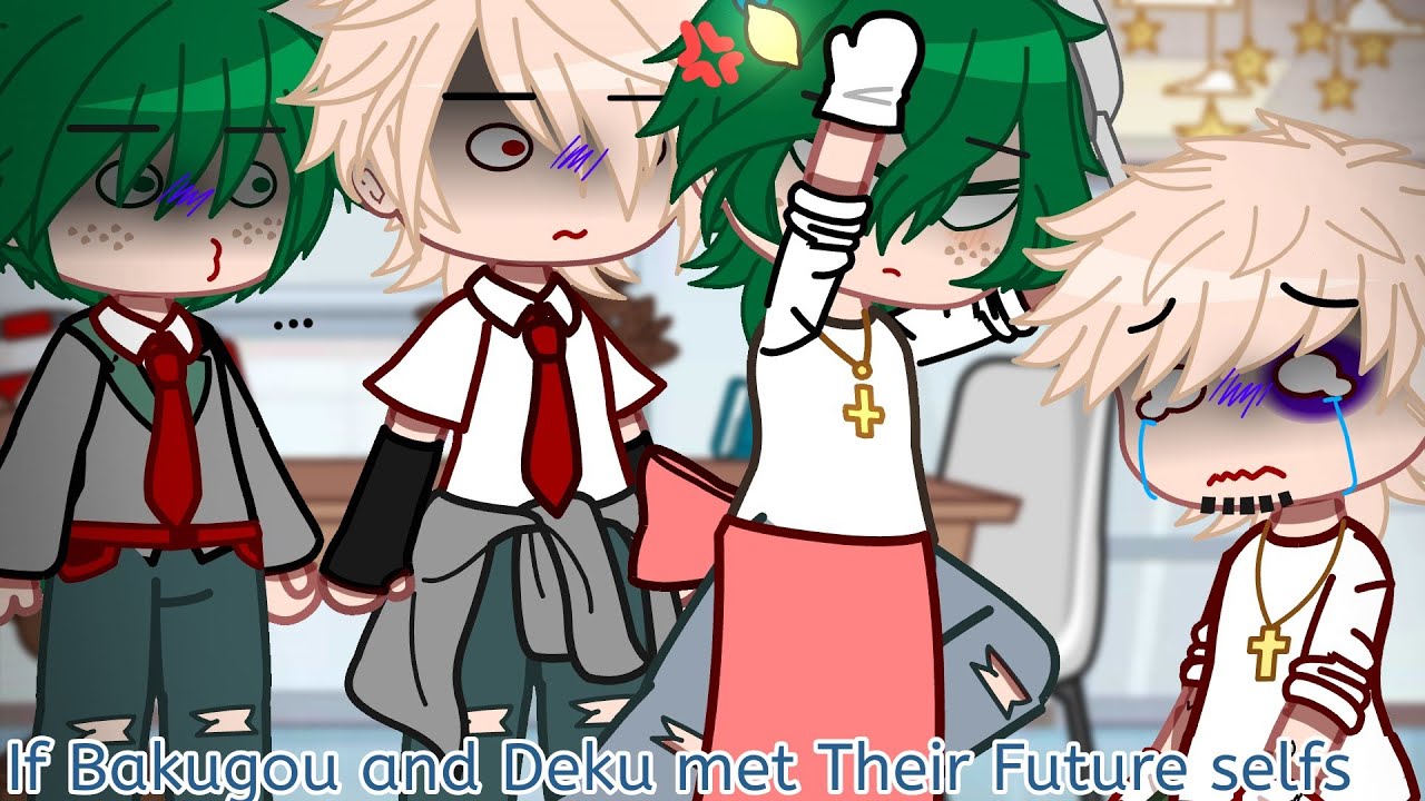 If Bakugou and Deku met their Future selfs! // Bakudeku // Future AU // New Intro 😈