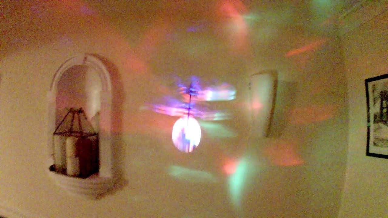WARNING FLASHING LIGHTS Flashing Crystal Ball flying - Old project revisited