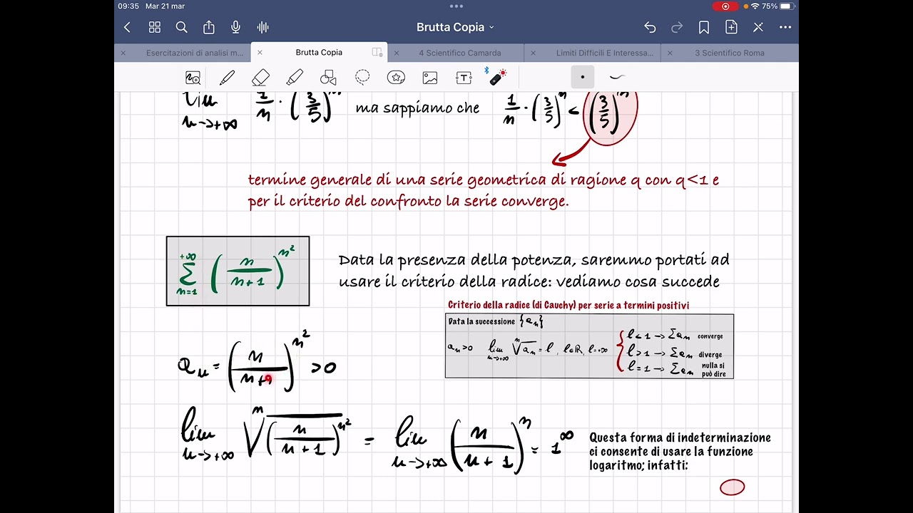 Serie numeriche. Esercizi