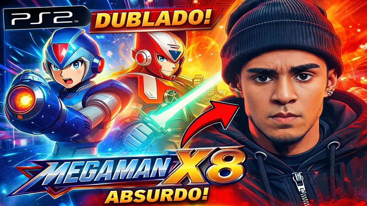 Mega Man X8 Dublado Isso Mudou Tudo