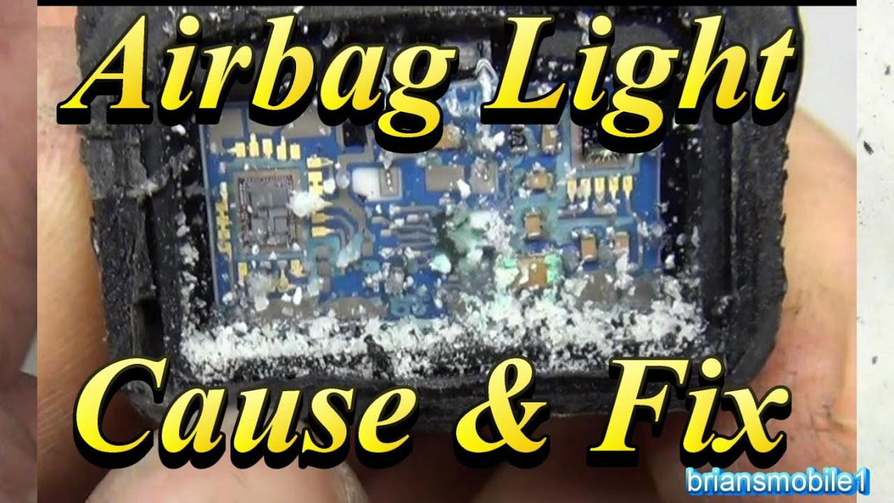 Airbag Light Cause & Fix B0104
