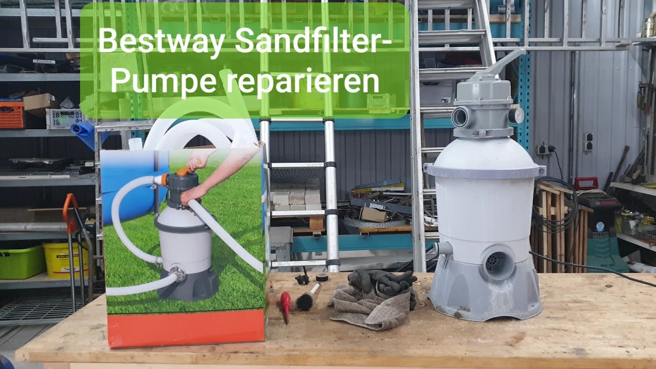 DIY - Bestway Poolpumpe reparieren - Sandfilterpumpe