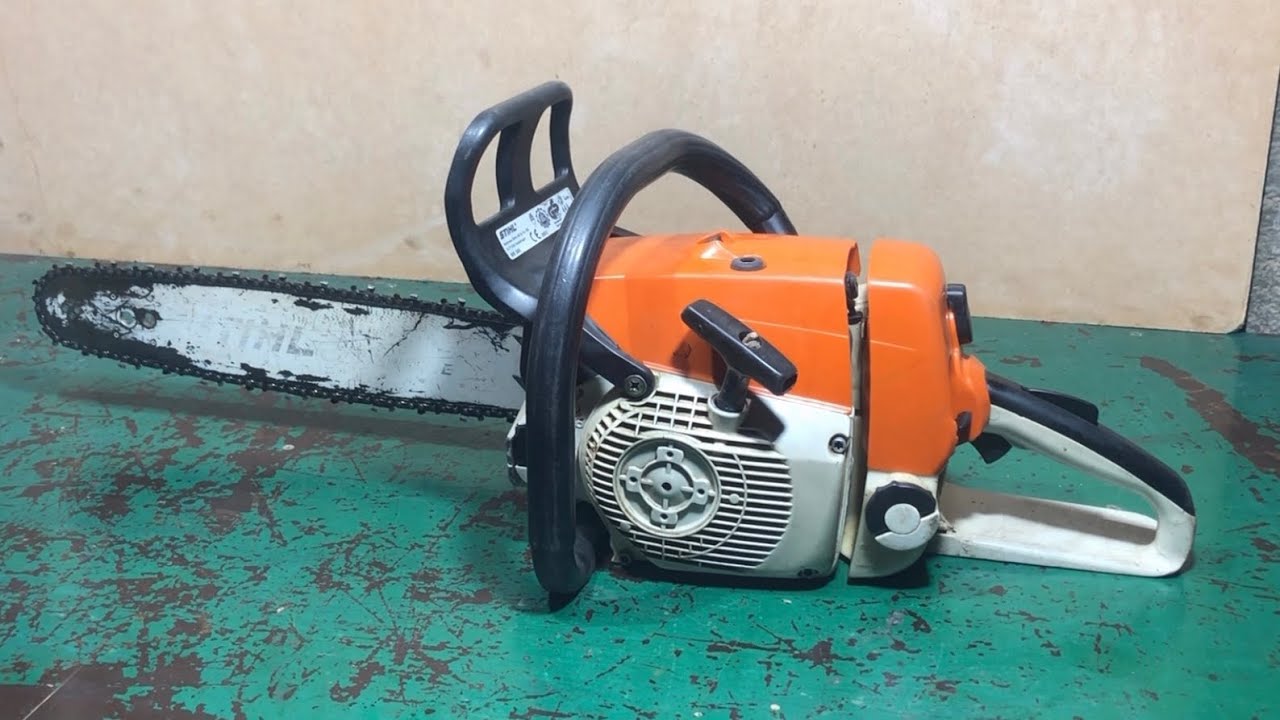 Cleaning 20+year old chain saw Part 2 - STIHL MS-240