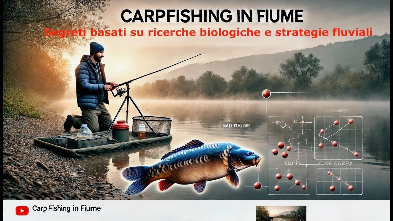 🎣Carpfishing in Fiume: Studio Scientifico sulla Carpa 🐟