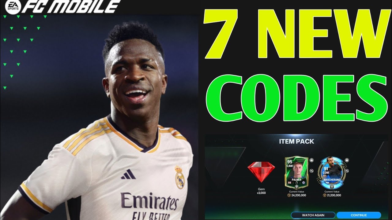 ⚠️СЕКРЕТНЫЕ💥КОДЫ⚠️ КОДЫ ПОГАШЕНИЯ FC MOBILE 2025 - КОДЫ ПОГАШЕНИЯ FC MOBILE - КОДЫ ПОГАШЕНИЯ EA F...
