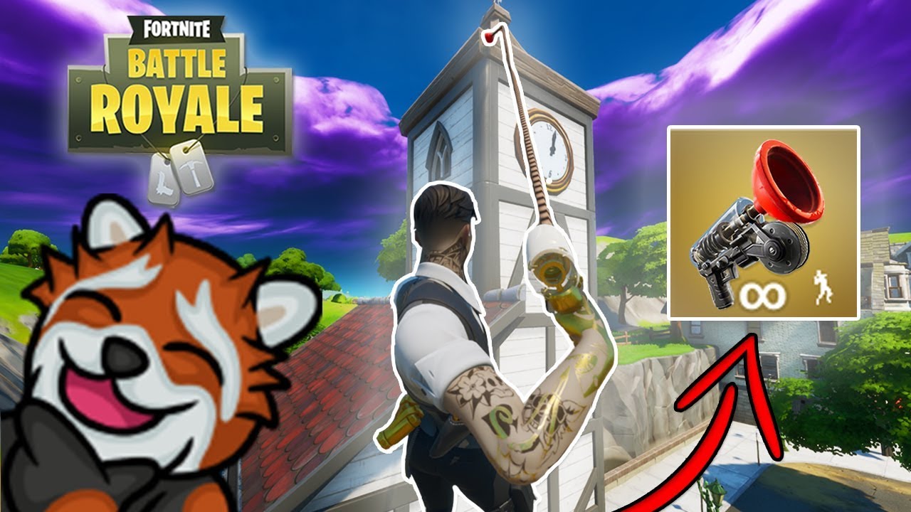 NIESKOŃCZONY GRAPPLER?! EPIC GAMES, TO JEST ZA MOCNE! - Fortnite Ewron