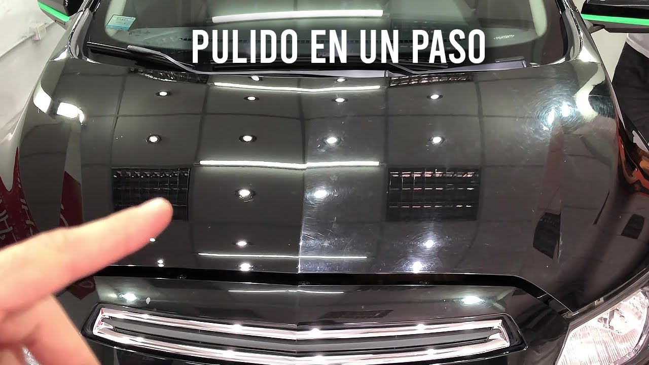 Como pulir un auto en un paso (ABRILLANTADO) | Rodri Cabanay