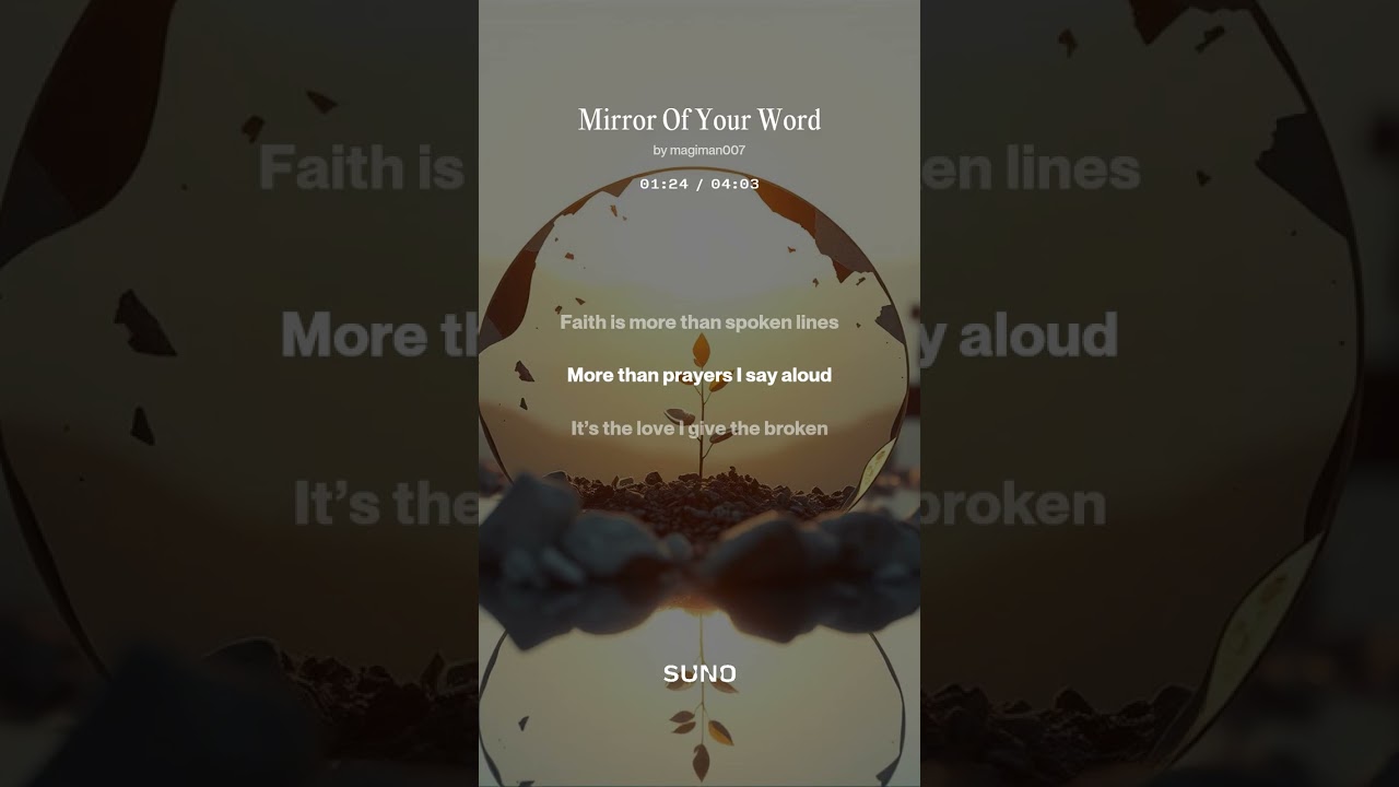 Mirror Of Your Word #christianmusic #worshipmusic #modernworship #jesus #praiseandworship