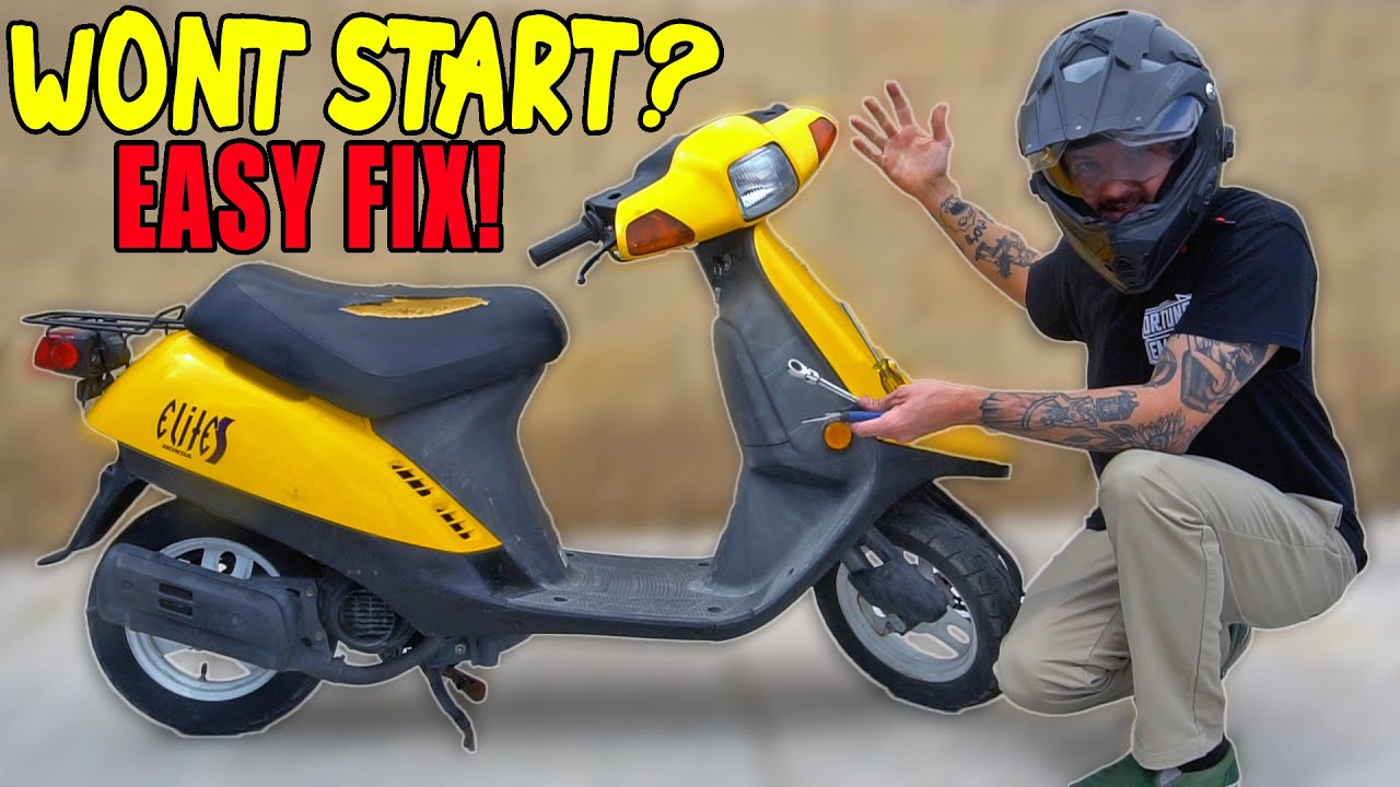 SCOOTER WONT START! How I fixed my Honda Elite