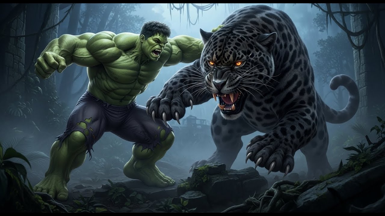 EPIC! Hulk vs The Giant Jaguar | The Revenge of the Beasts