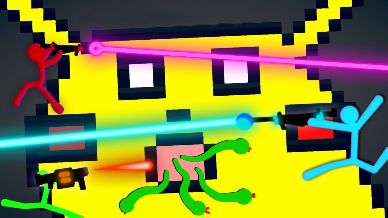 Insane New Snake Spawners and Pikachu Map in Stick Fight The Game!