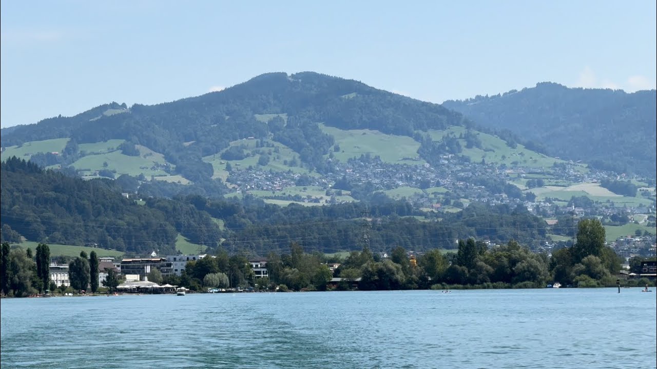 Meine Obersee-Schifffahrt von Schmerikon nach Rapperswil SG (28.07.2024)