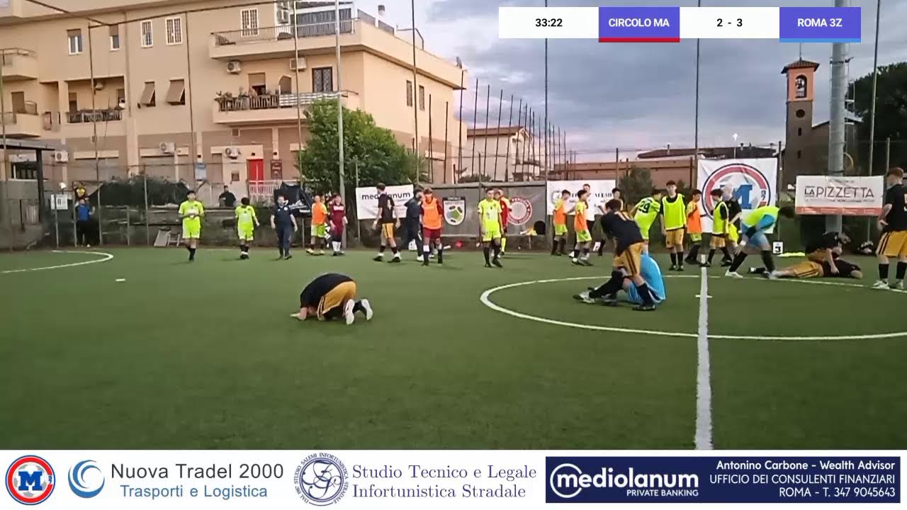 Diretta - Under 17 Elite | CIRCOLO MASTER vs HISTORY ROMA 3Z