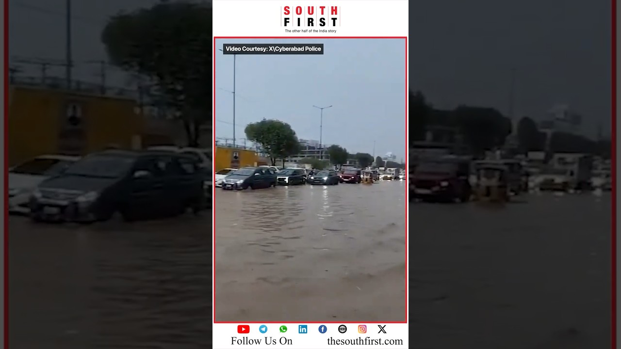 Heavy rains in Hyderabad bring city to a standstill