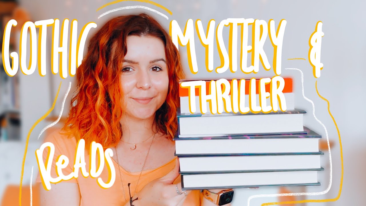 A gothic, thriller & mystery themed book haul and recommendations list
