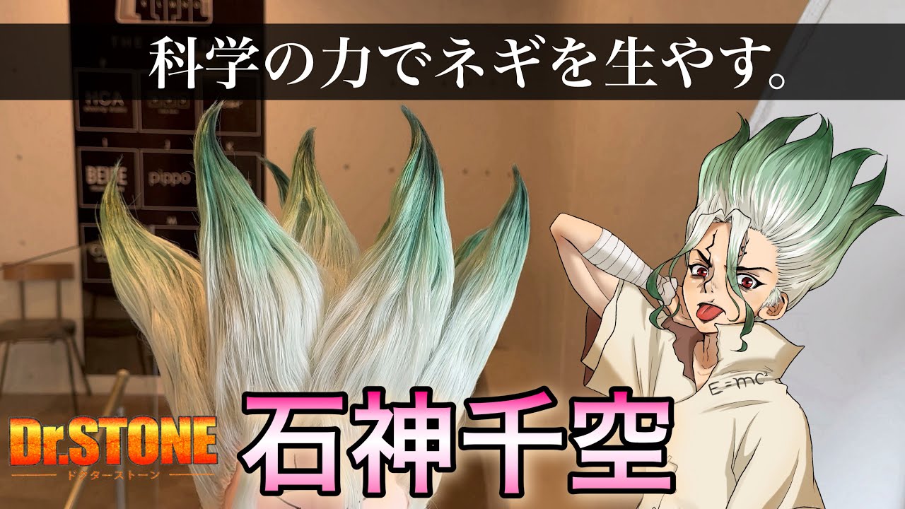 【Dr.STONE】美容師が千空の髪型を本気で再現してみた / How to make Senku's hair
