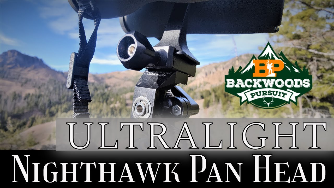 6oz BEST LIGHTWEIGHT Pan Head For Hunting | Wiser Precision NightHawk