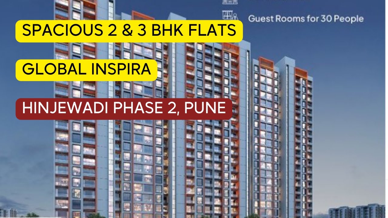 Global Inspira Hinjewadi Phase 2, Pune  Spacious 2 & 3 BHK Flats