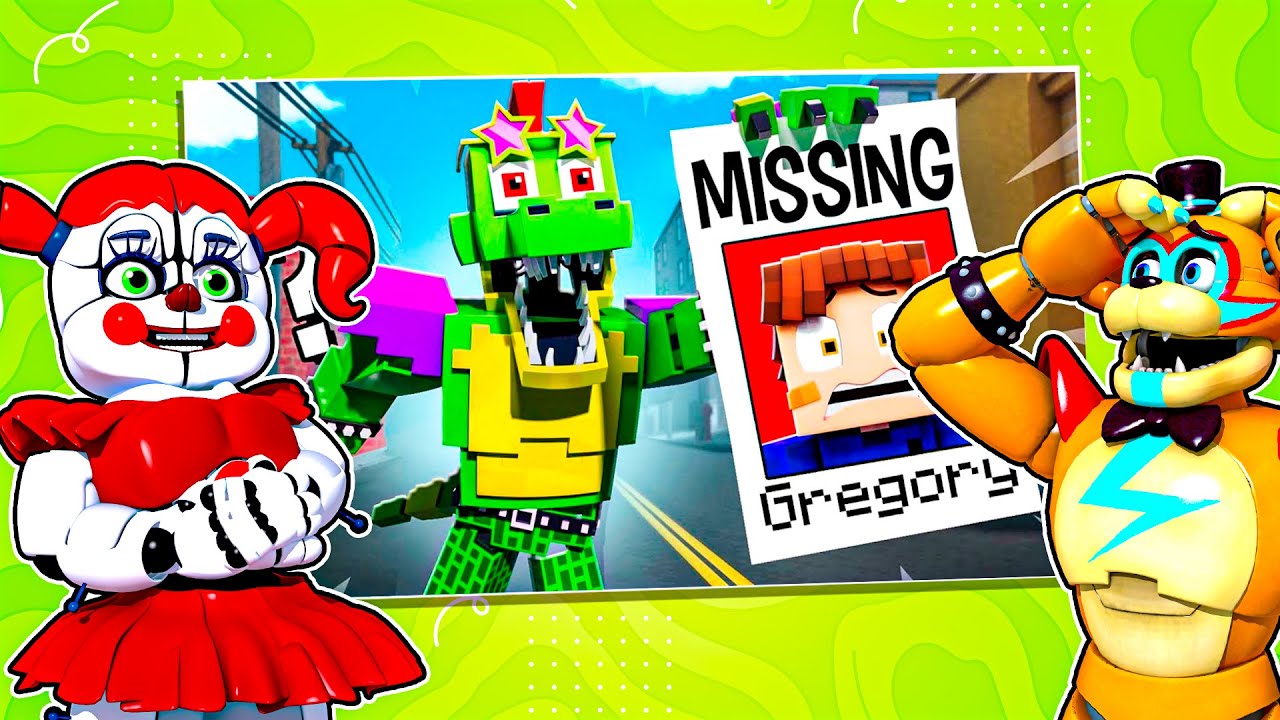 Glamrock Freddy and Circus Baby REACT to GREGORY HAS BEEN KIDNAPPED! - Zamination Animation