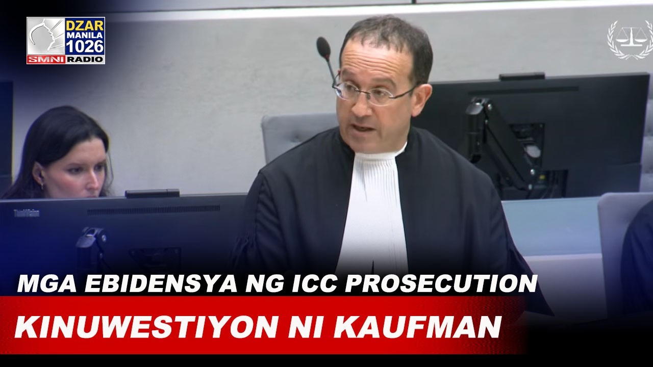 Atty. Kaufman, kinontra lahat ang mga inihayag na alegasyon ng ICC prosecution na ebidensya vs FPRRD