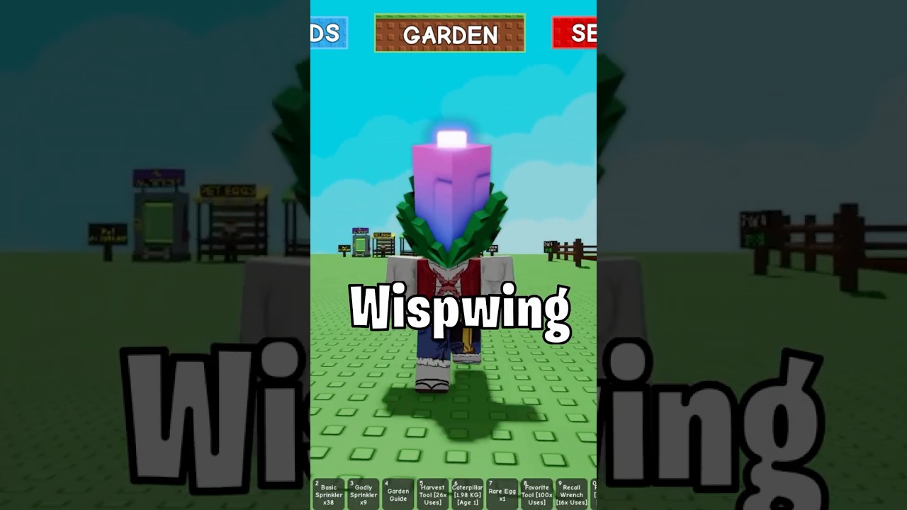 Jak zdobyć nasiona Wispwing w Grow A Garden