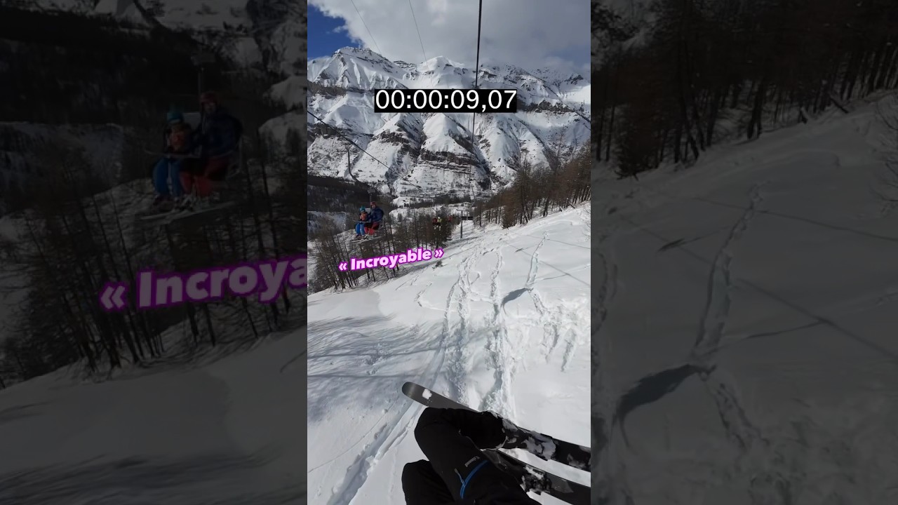 Je m&rsquo;accroche au T&Eacute;L&Eacute;SI&Egrave;GE ! #ski #nature #neige #skiing