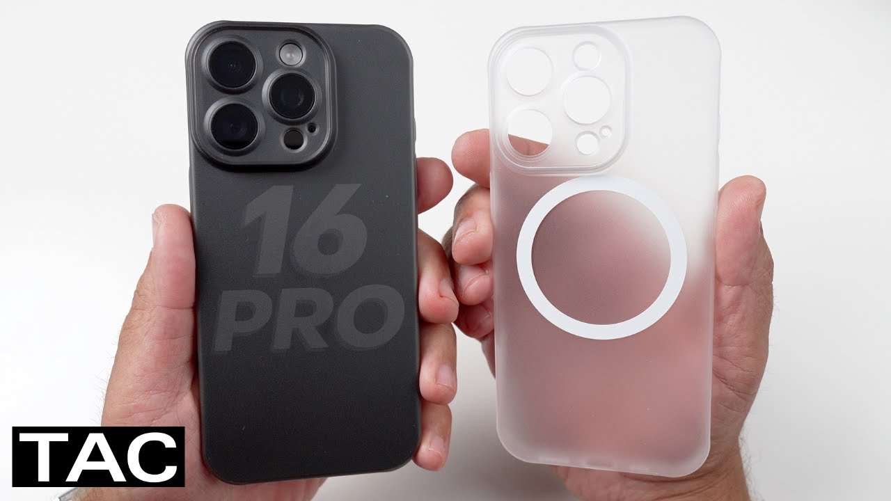 САМЫЙ ТОНКИЙ в мире чехол для iPhone 16 Pro (стандартный чехол TAC 4.0)!