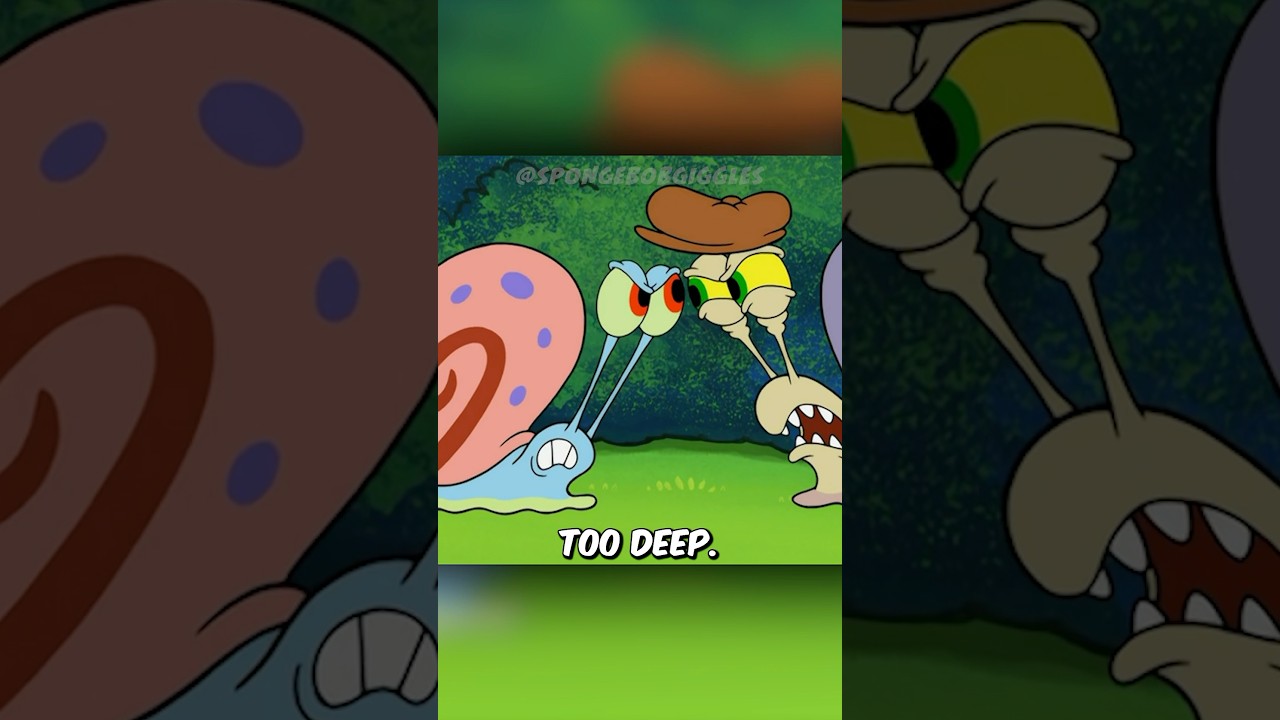 Gary Falls in Love ❤️ #spongebob