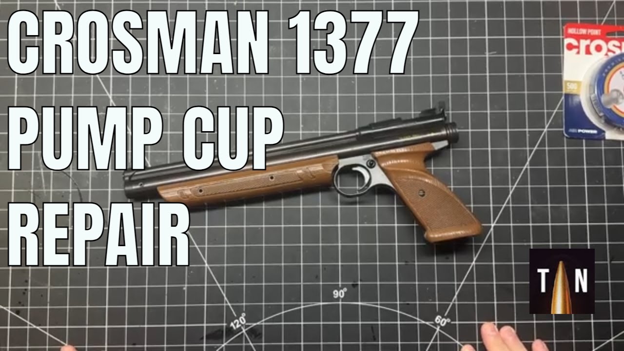 Crosman 1377 Pump cup Repair