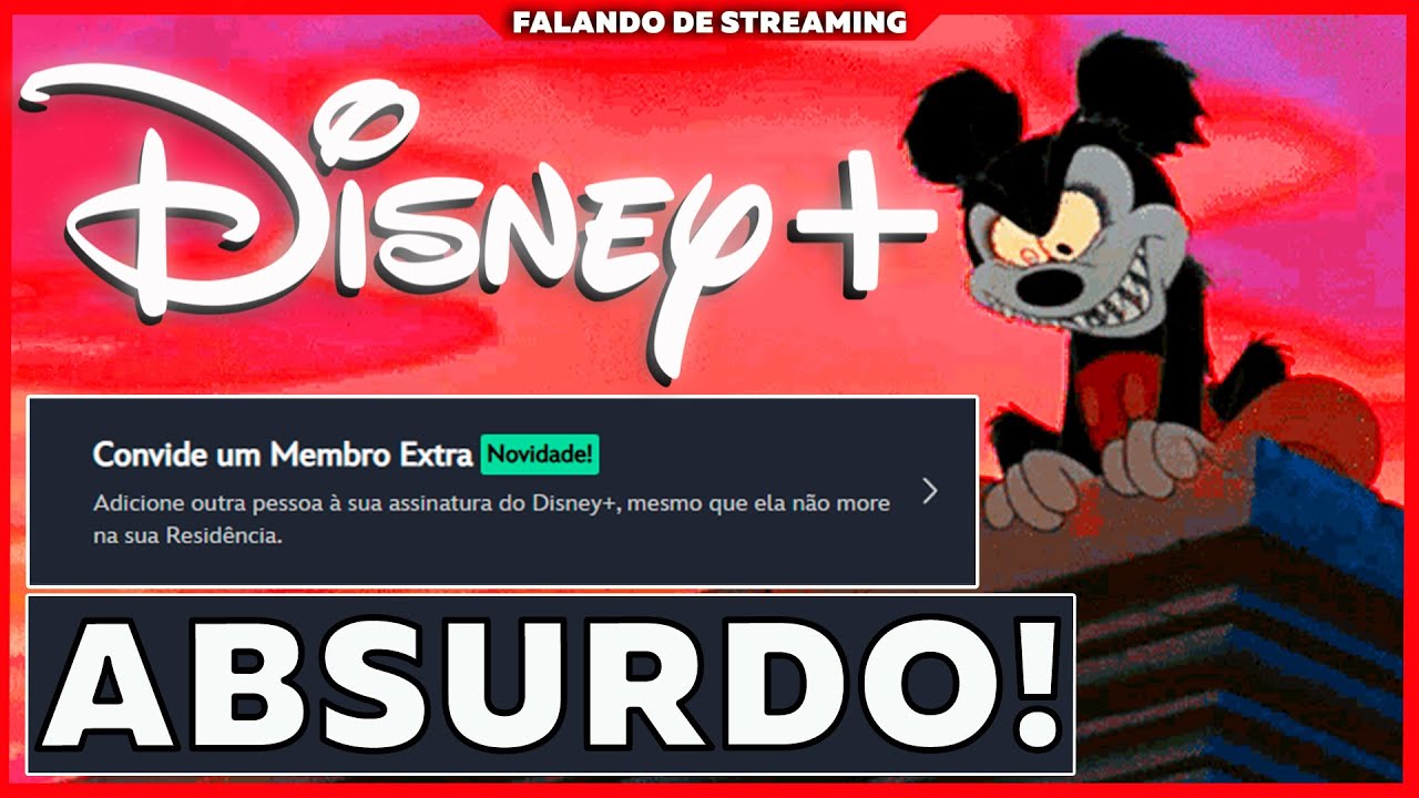 Disney Plus Inicia Cobran&ccedil;a Por Membro Extra no Brasil!