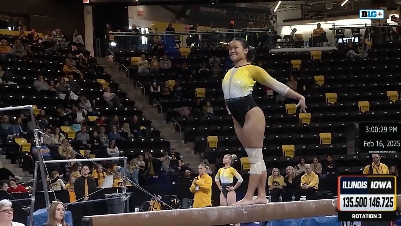 2025 Iowa vs Illinois - NCAA Gymnastics
