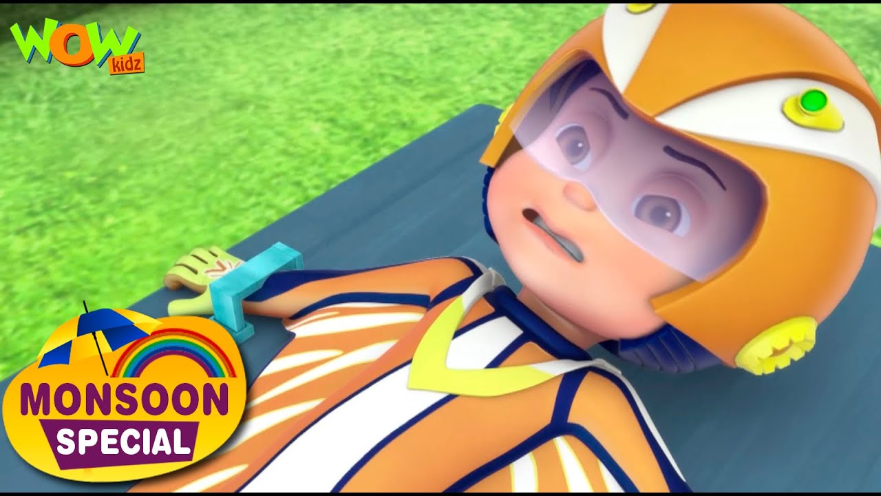 Vir Bura Fasgaya | Vir The Robot Boy Monsoon Special Compilation | 53 | Cartoon for kids |