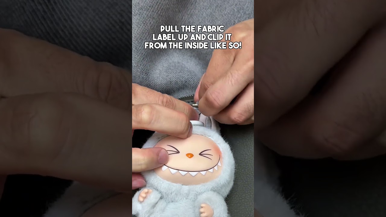 Do this #labubu #hacks #hack when using it s #pendant #bagcharm #charm #popmart #plushies #plushtoys