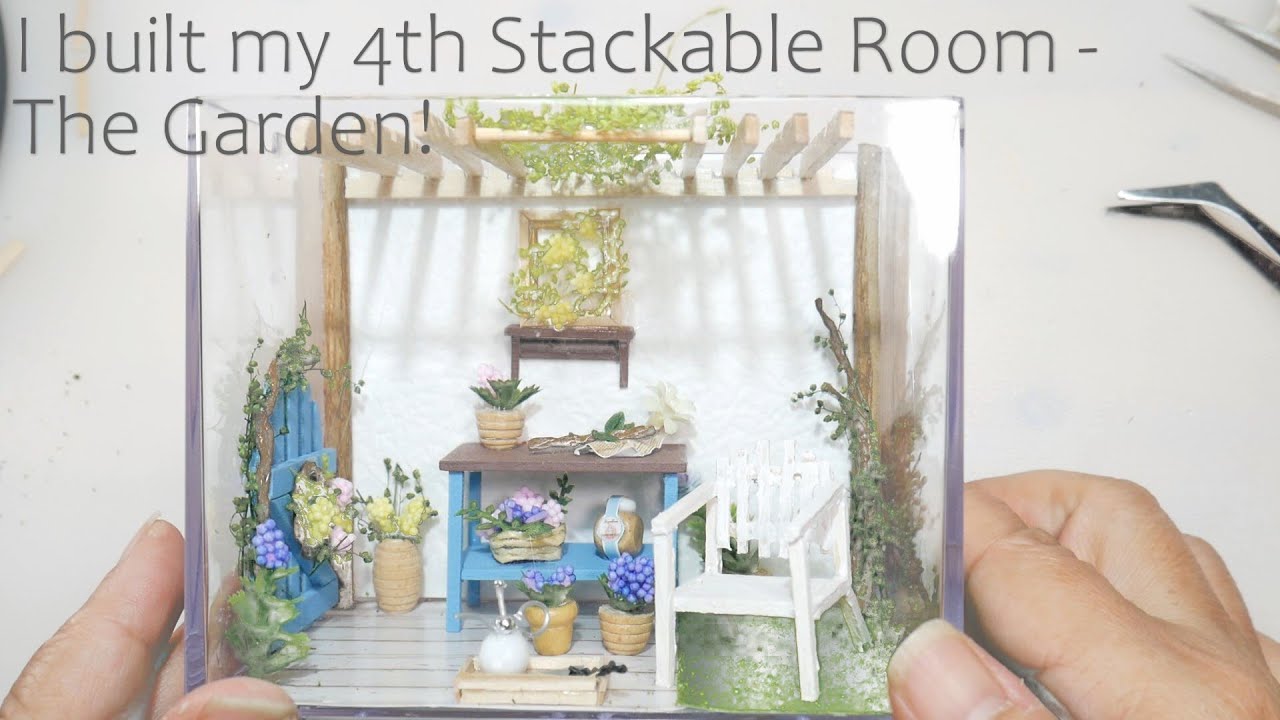 |Stackable Rooms| I built a stackable garden!