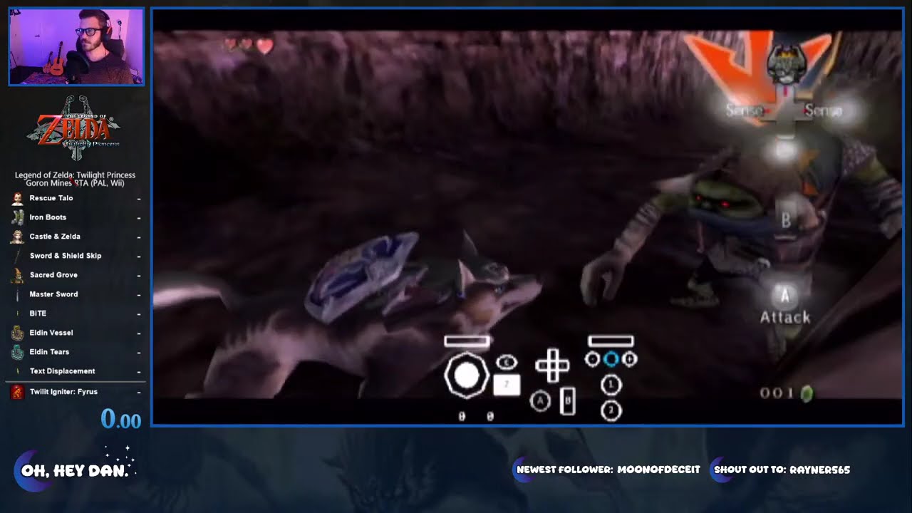 Twilight Princess Speedrun Practice (Wii)