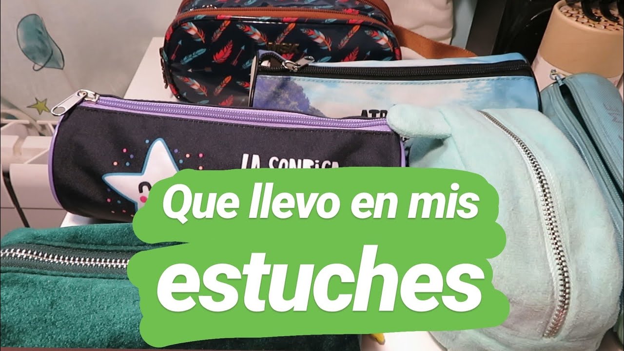 Qué llevo en mis estuches 2019 | Papelería