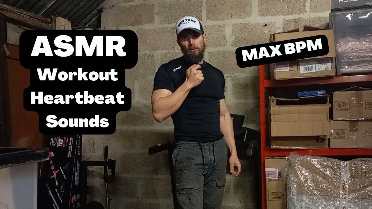 Звуки сердцебиения ASMR — спринт на беговой дорожке для максимального BPM
