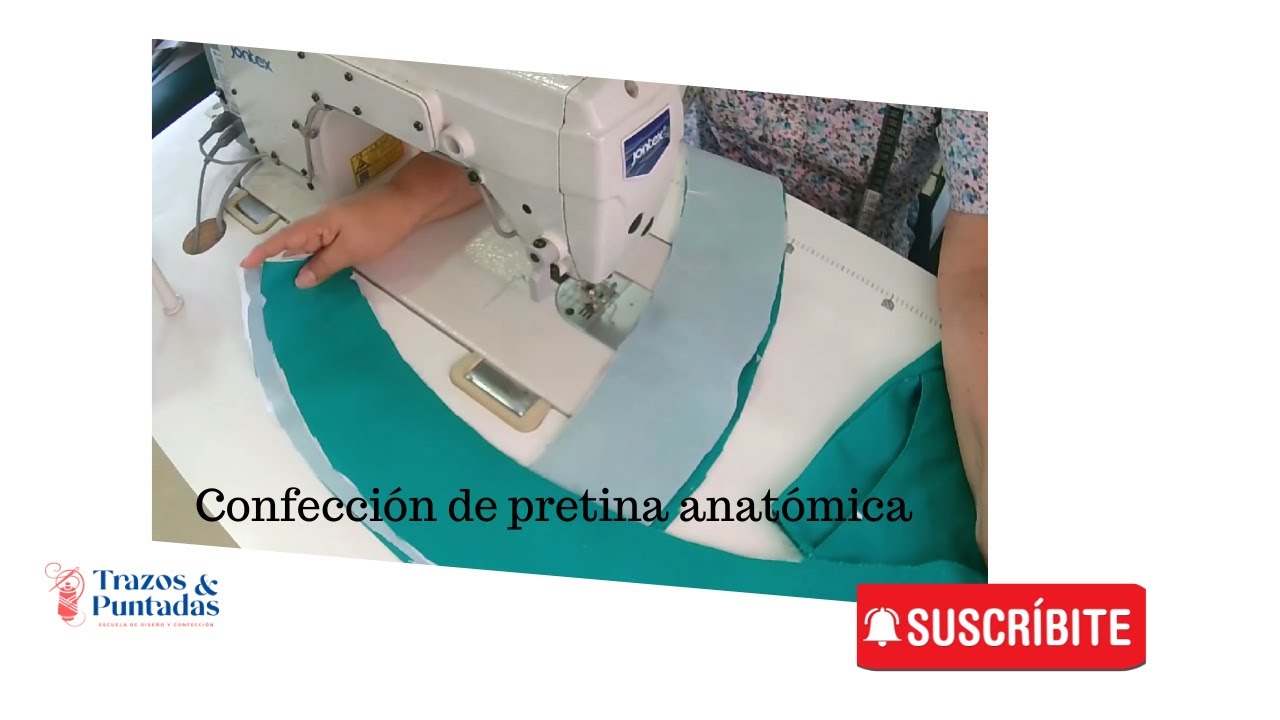 Confección de pretina anatómica para pantalón