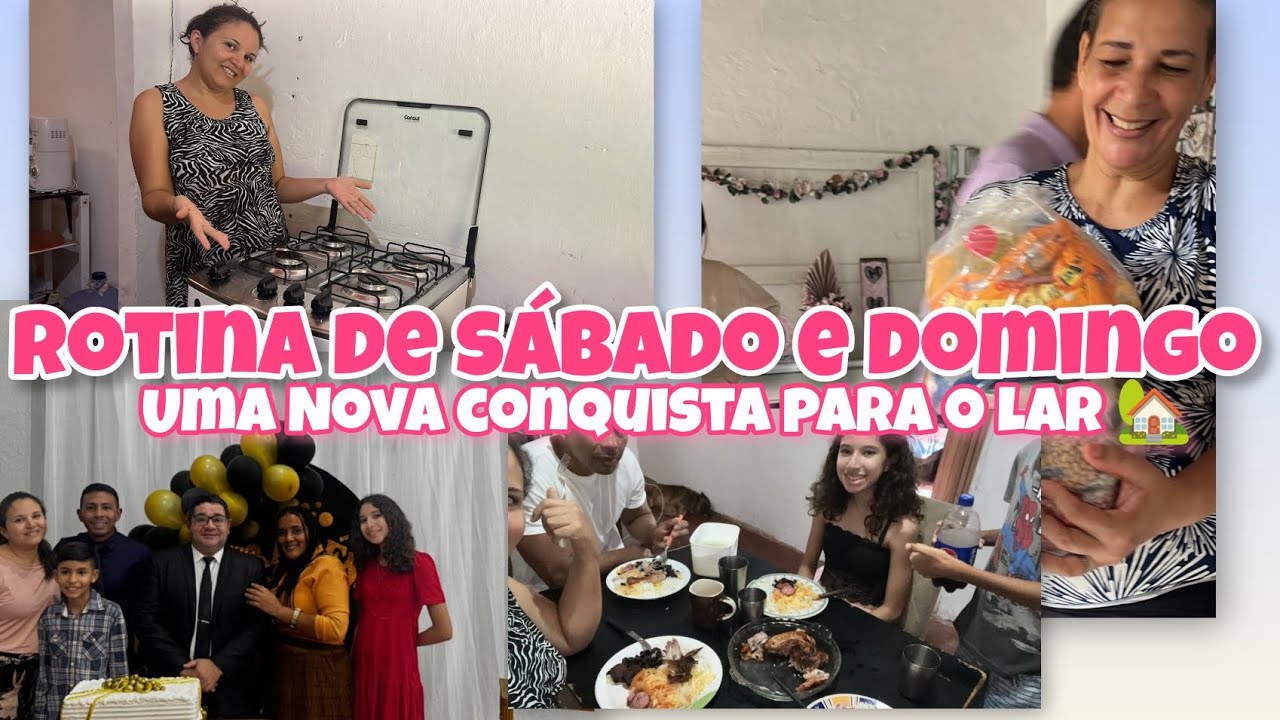 Realizei um sonho😭 Rotina de sábado e Domingo,Nova Moradora,Mochila🎒Deus é bom demais#interior 