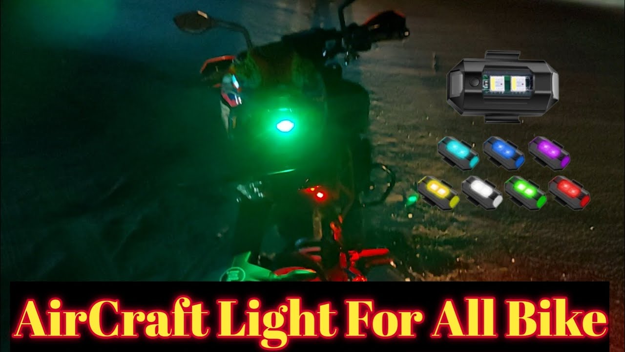 Installing Aircraft Led Light on My Helmet😘🙂