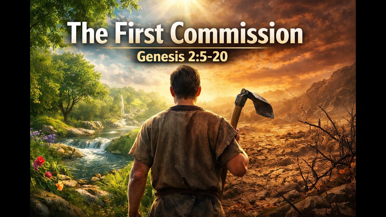 The First Commission - Genesis 2:5-20 - March 1, 2026