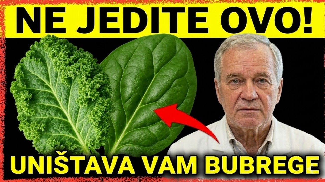 Poslije 60? 5 Svakodnevnih Namirnica Koje RU&Scaron;E Bubrege | ZDRAVLJE 60+