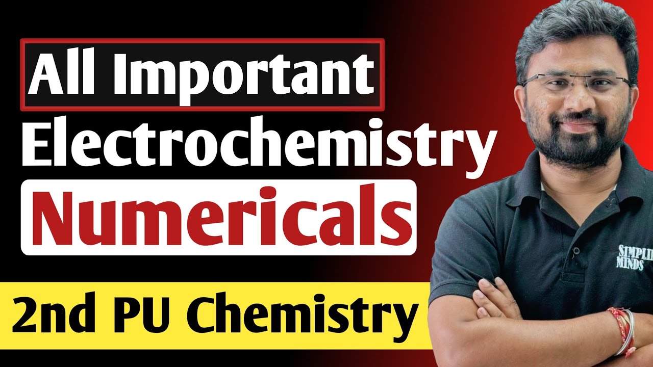 Electrochemistry Numericals | 2ndPU Chemistry Exam 2025 | Important Numericals