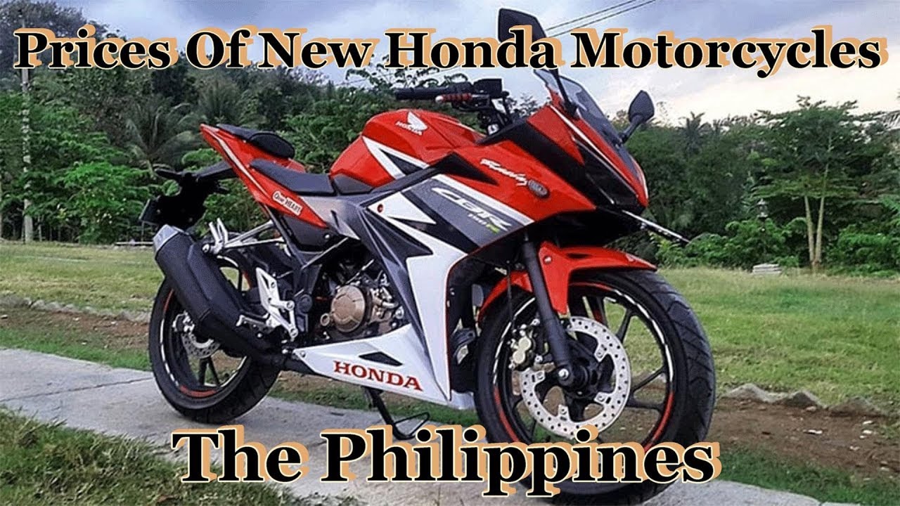 Prices Of New Honda Motorcycles & Electric Bikes In The Philippines