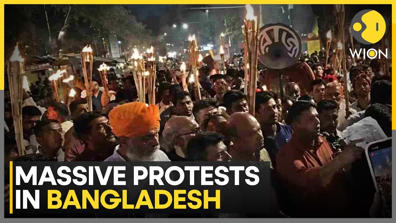 Bangladesh Protest: Massive Protest In Dhaka Over Hindu Man's Arrest | WION