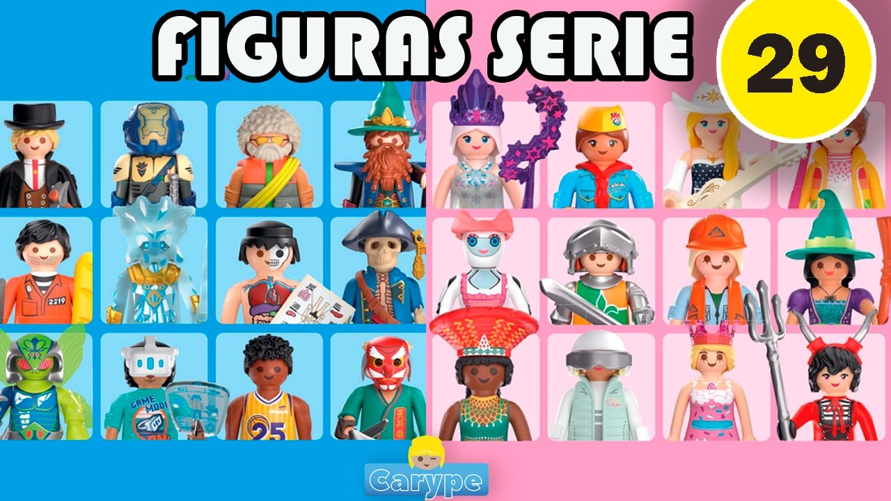 💙😲SERIE 29😲💙UNBOXING - Descubrimos todas las figuras PLAYMOBIL de la colección - CARYPE