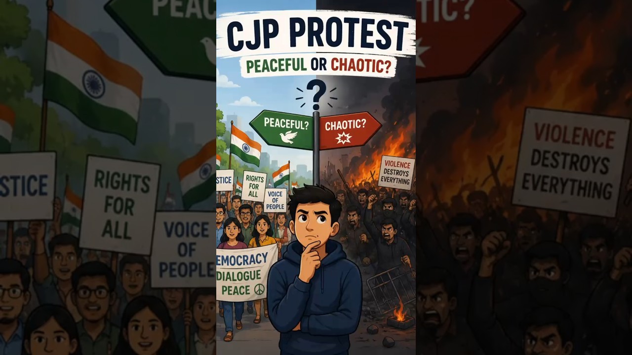 #cjp Protest: Awaaz Ya Hangama? #bjp #indianpolitics #politicalanalysis