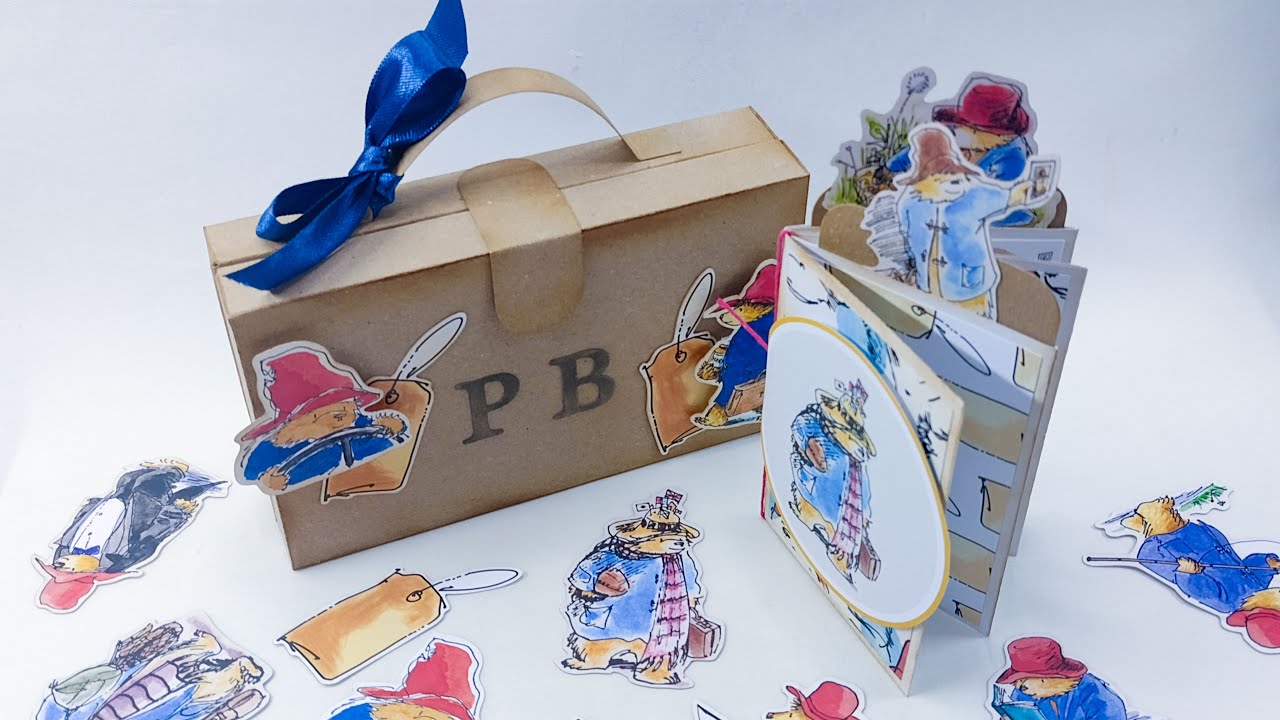 Tutorial | Paddington Bear Mini Suitcase & Album | Scoreboard Make
