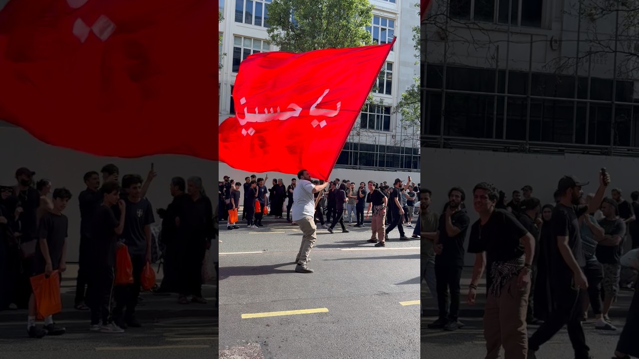 Mourning procession in Central London yesterday #viral #london #welcometolondon #muslim #history